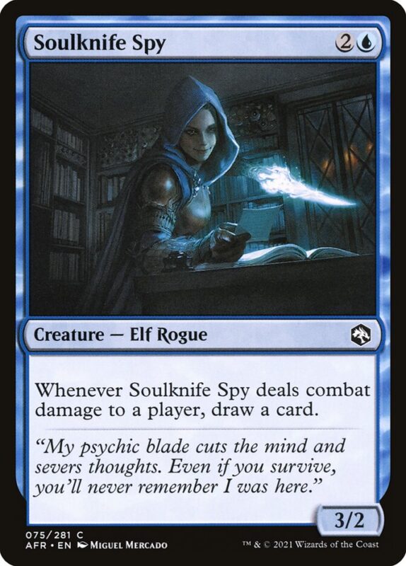 Soulknife Spy — afr 75 — Magic The Gathering TCG