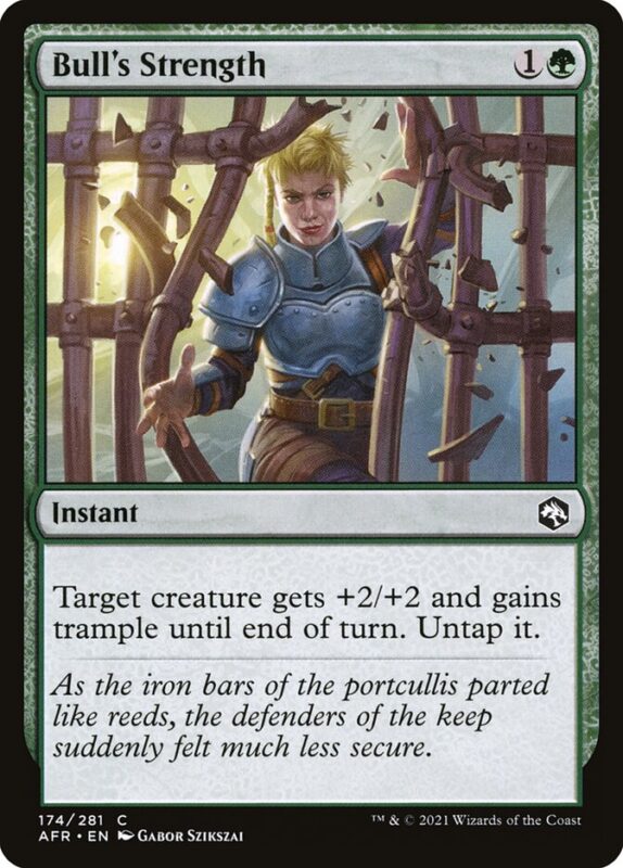 Bull's Strength — afr 174 — Magic The Gathering TCG
