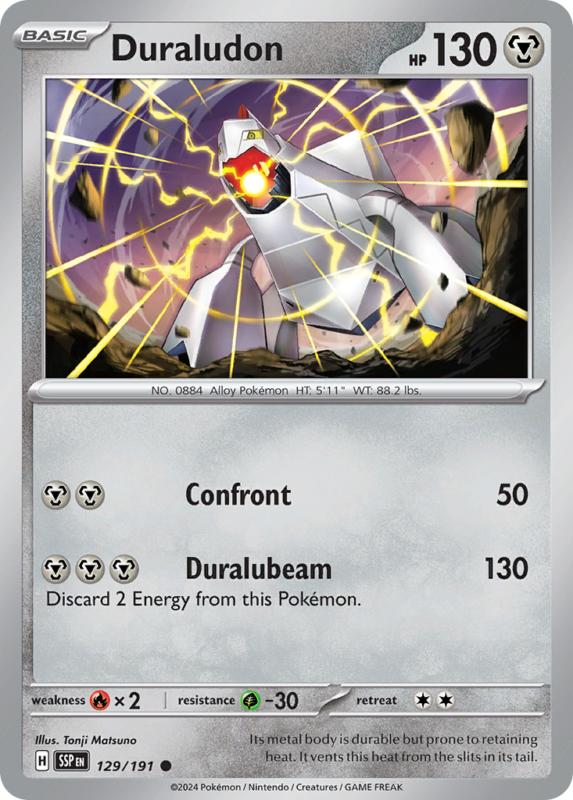 Duraludon — sv8 129 — Pokémon TCG