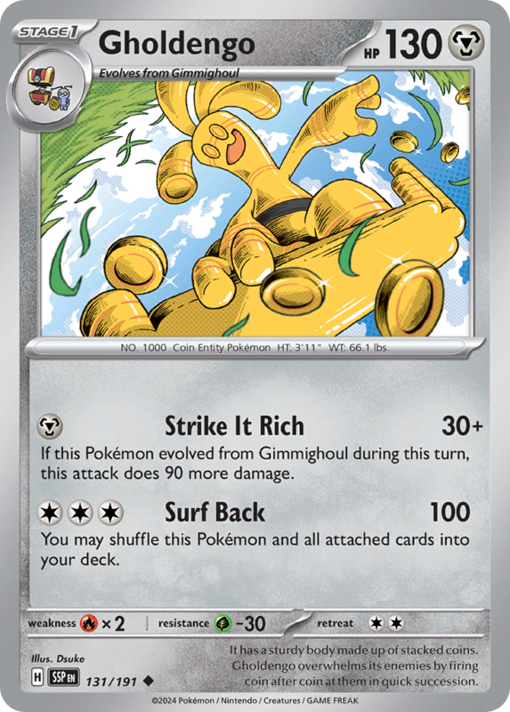 Gholdengo — sv8 131 — Pokémon TCG