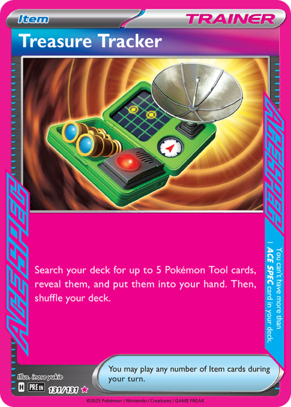 Treasure Tracker — sv8pt5 131 — Pokémon TCG