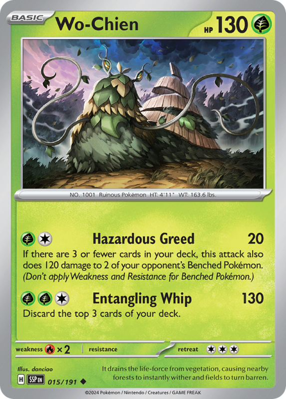 Wo-Chien — sv8 15 — Pokémon TCG
