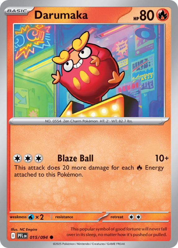 Darumaka — me2 15 — Pokémon TCG