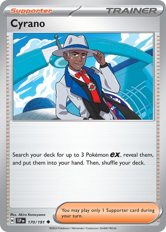 Cyrano — sv8 170 — Pokémon TCG