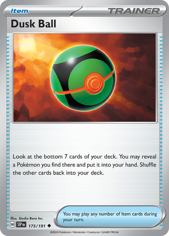 Dusk Ball — sv8 175 — Pokémon TCG