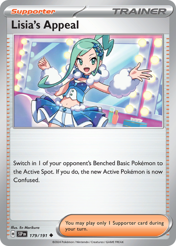 Lisia's Appeal — sv8 179 — Pokémon TCG