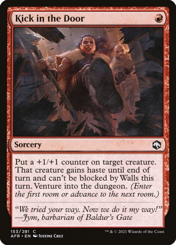 Kick in the Door — afr 153 — Magic The Gathering TCG