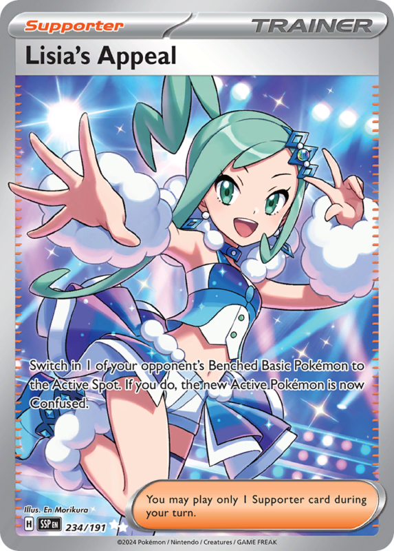 Lisia's Appeal — sv8 234 — Pokémon TCG