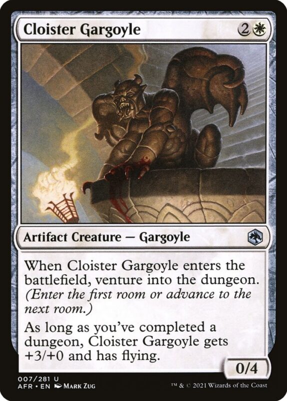 Cloister Gargoyle — afr 7 — Magic The Gathering TCG