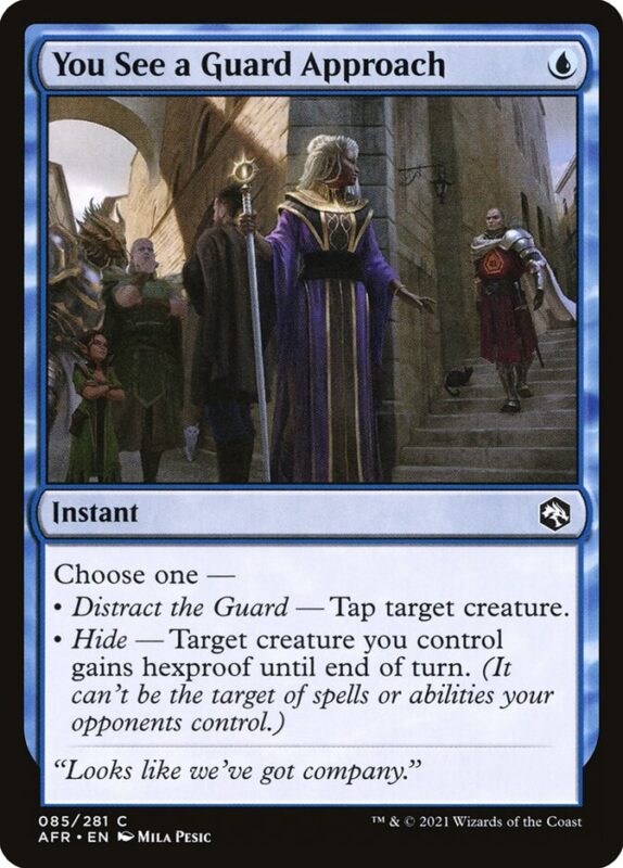 You See a Guard Approach — afr 85 — Magic The Gathering TCG