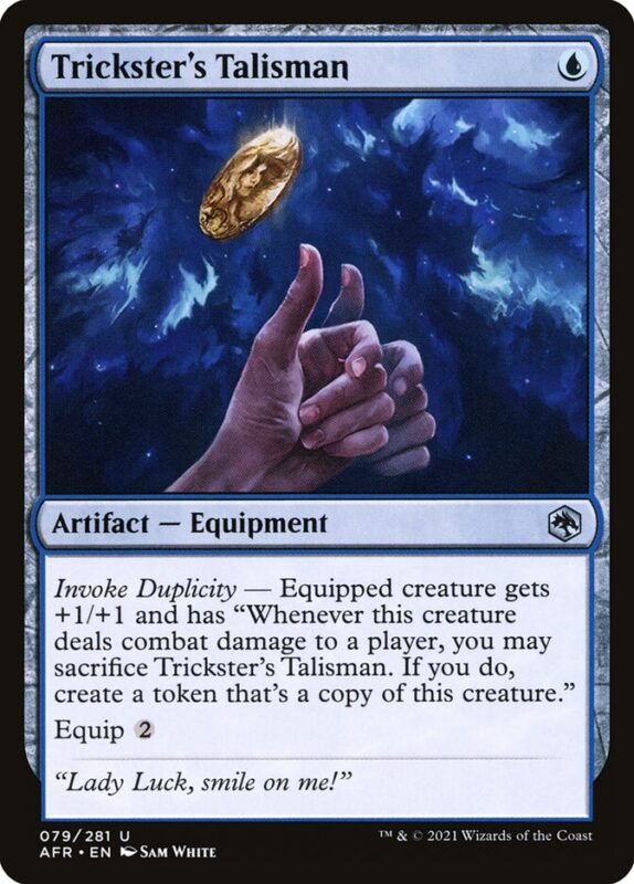 Trickster's Talisman — afr 79 — Magic The Gathering TCG