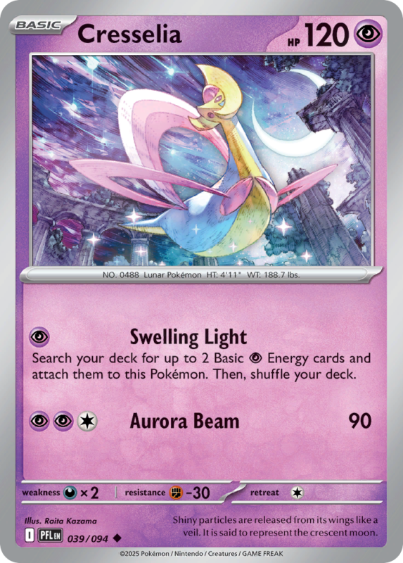 Cresselia — me2 39 — Pokémon TCG