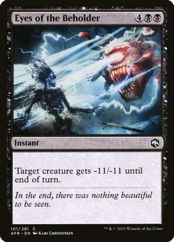 Eyes of the Beholder — afr 101 — Magic The Gathering TCG