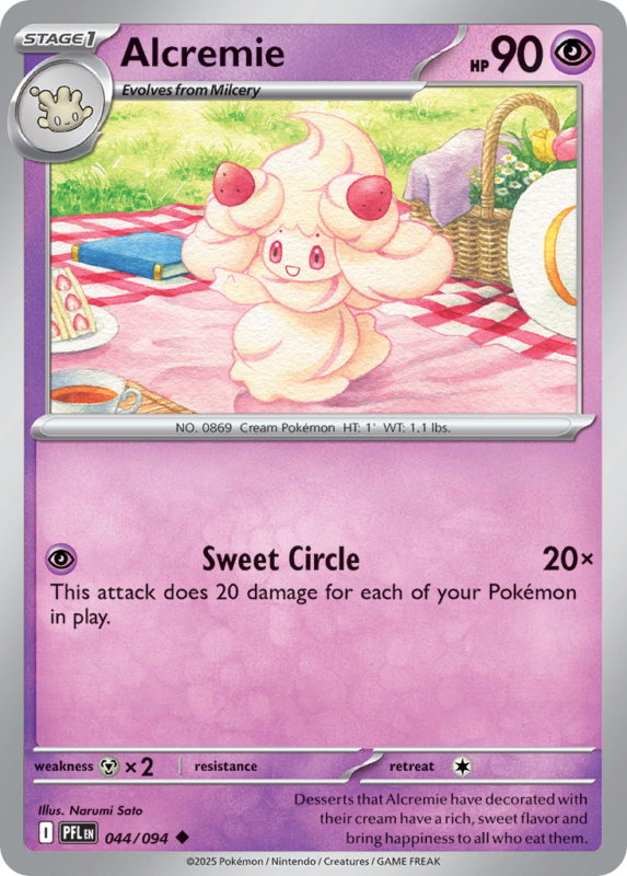 Alcremie — me2 44 — Pokémon TCG