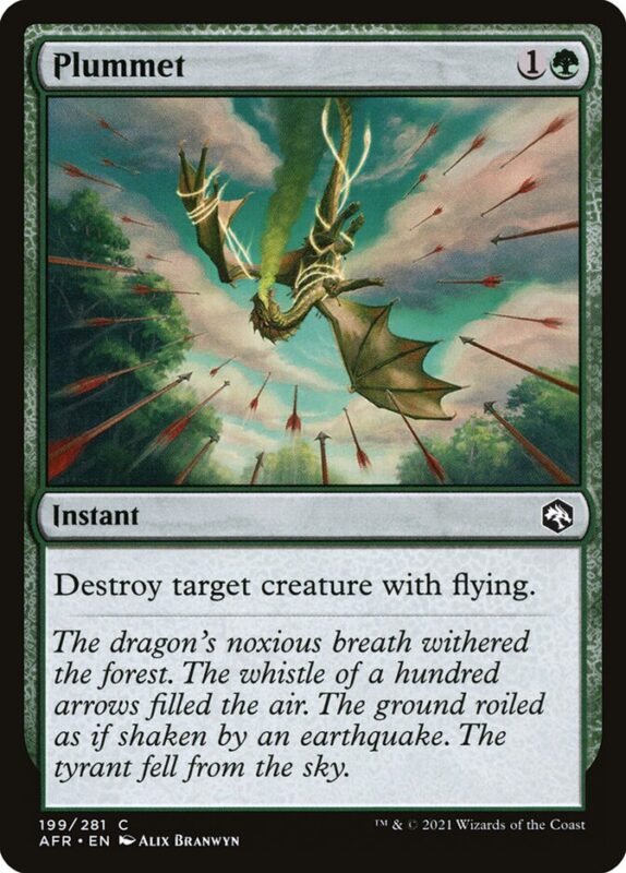 Plummet — afr 199 — Magic The Gathering TCG