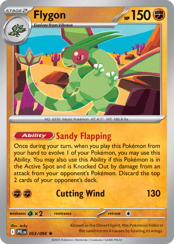 Flygon — me2 53 — Pokémon TCG