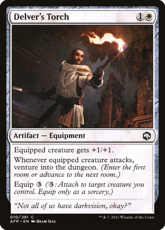 Delver's Torch — afr 10 — Magic The Gathering TCG