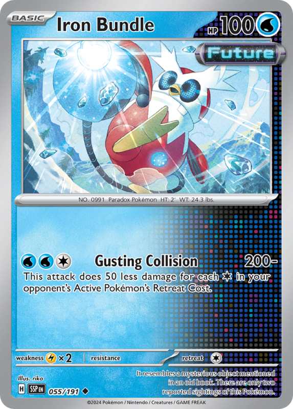 Iron Bundle — sv8 55 — Pokémon TCG