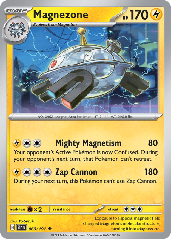 Magnezone — sv8 60 — Pokémon TCG