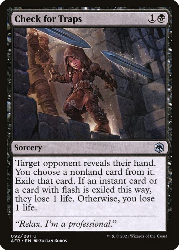 Check for Traps — afr 92 — Magic The Gathering TCG