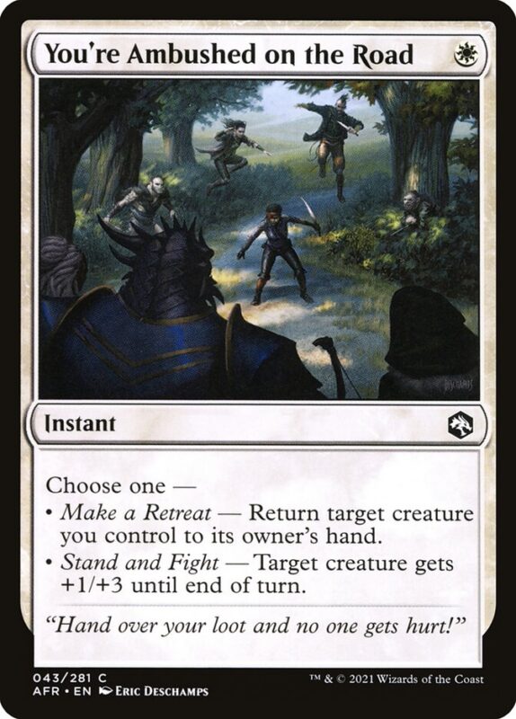 You're Ambushed on the Road — afr 43 — Magic The Gathering TCG