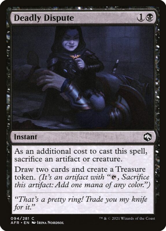 Deadly Dispute — afr 94 — Magic The Gathering TCG