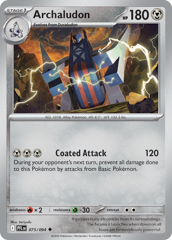 Archaludon — me2 75 — Pokémon TCG