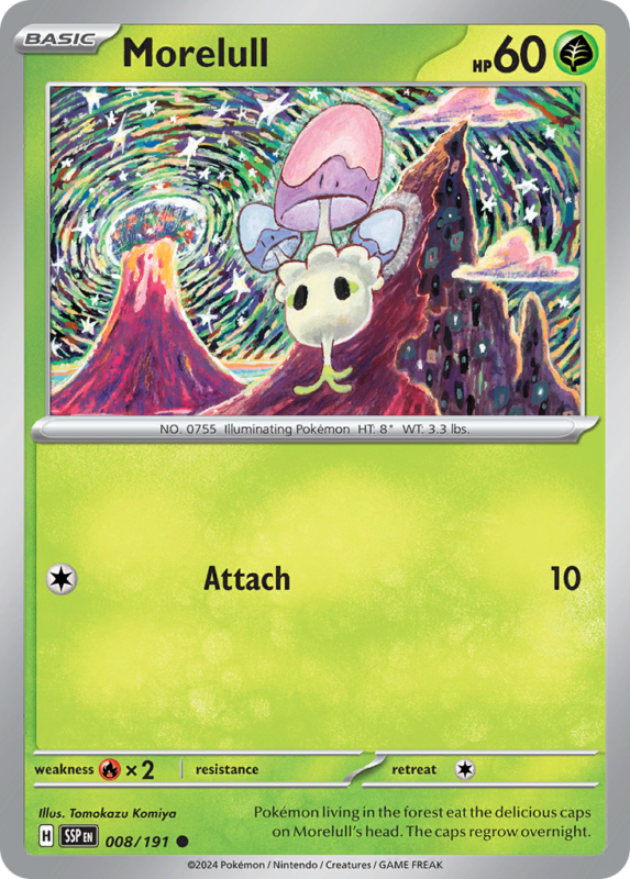 Morelull — sv8 8 — Pokémon TCG