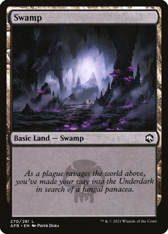 Swamp — afr 270 — Magic The Gathering TCG