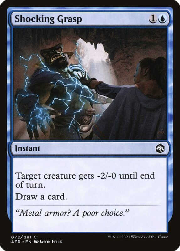 Shocking Grasp — afr 72 — Magic The Gathering TCG