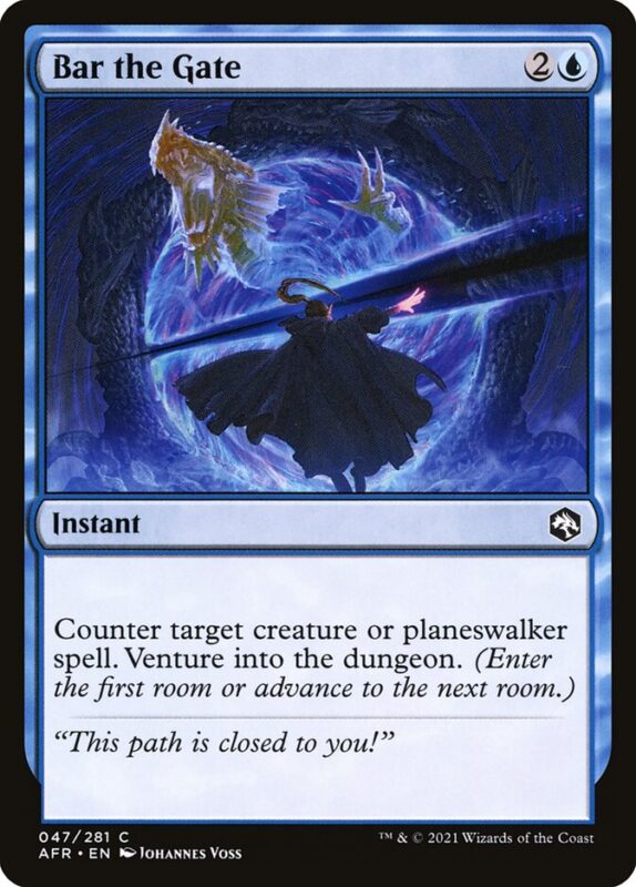 Bar the Gate — afr 47 — Magic The Gathering TCG