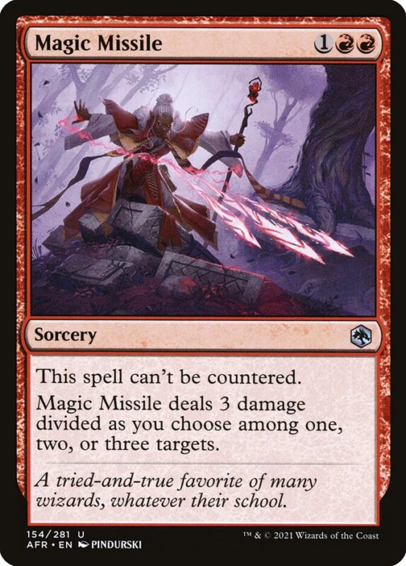 Magic Missile — afr 154 — Magic The Gathering TCG