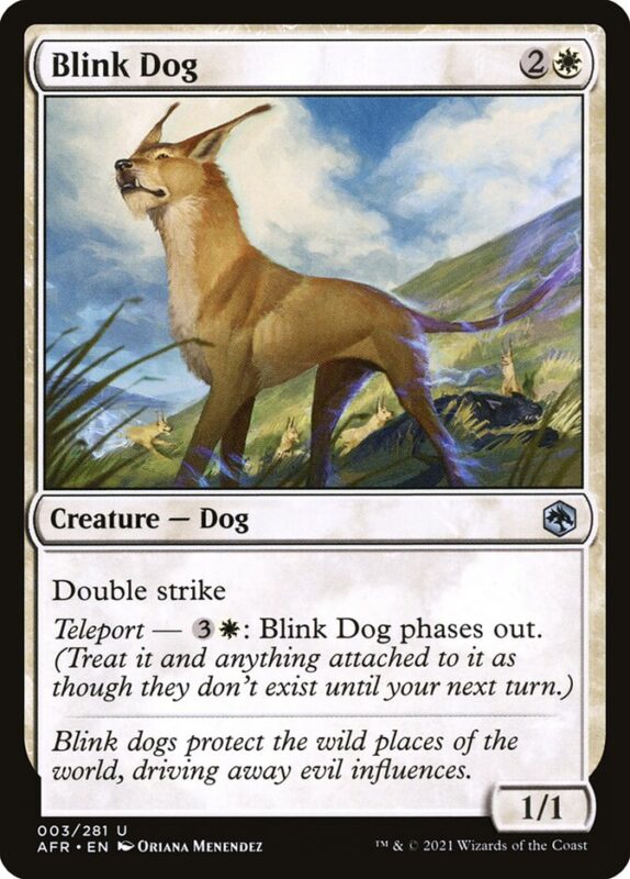 Blink Dog — afr 3 — Magic The Gathering TCG