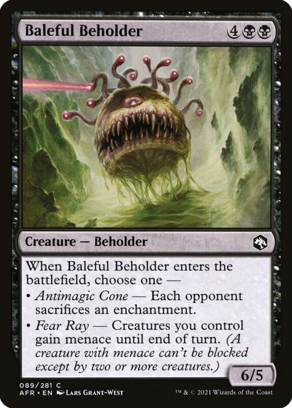 Baleful Beholder — afr 89 — Magic The Gathering TCG