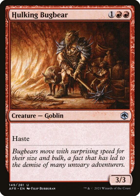 Hulking Bugbear — afr 149 — Magic The Gathering TCG
