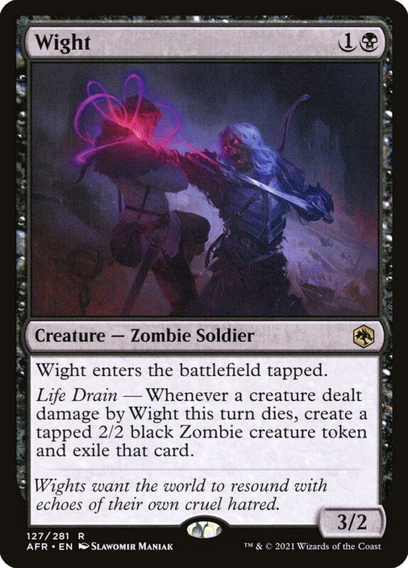 Wight — afr 127 — Magic The Gathering TCG