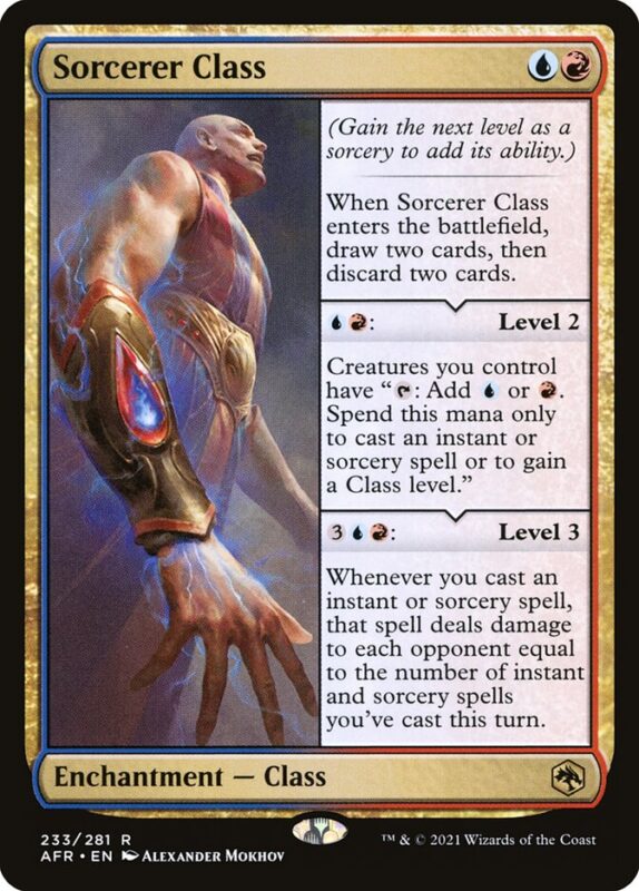 Sorcerer Class — afr 233 — Magic The Gathering TCG
