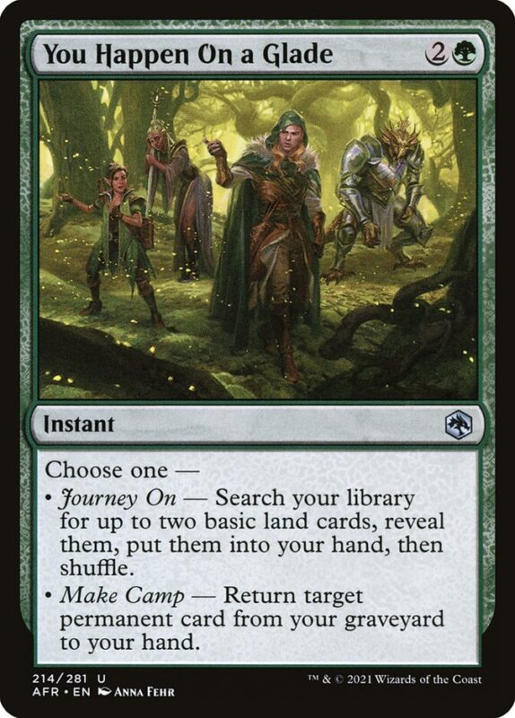 You Happen On a Glade — afr 214 — Magic The Gathering TCG