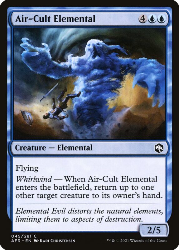 Air-Cult Elemental — afr 45 — Magic The Gathering TCG
