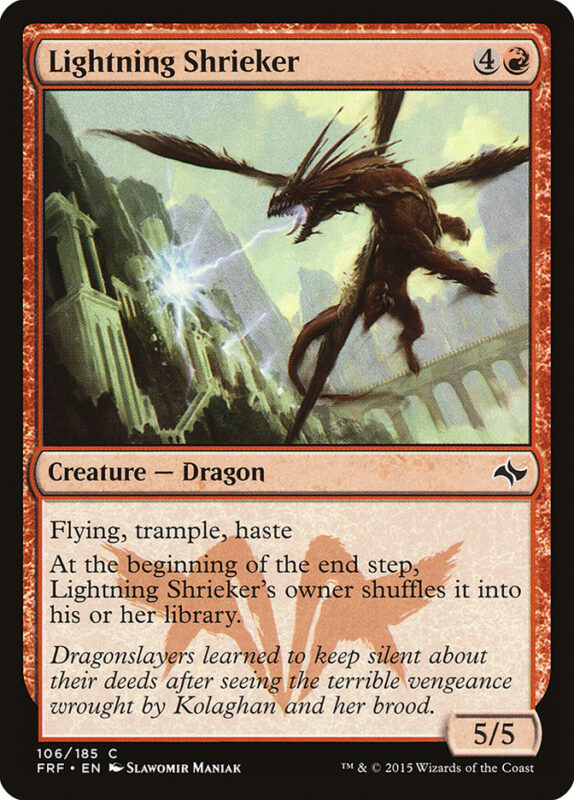 Lightning Shrieker — frf 106 — Magic The Gathering TCG