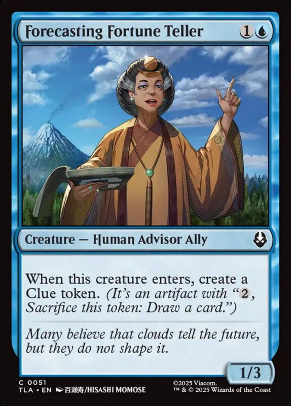 Forecasting Fortune Teller — tla 51 — Magic The Gathering TCG