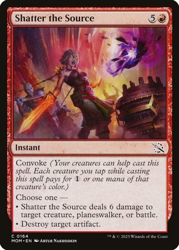 Shatter the Source — mom 164 — Magic The Gathering TCG