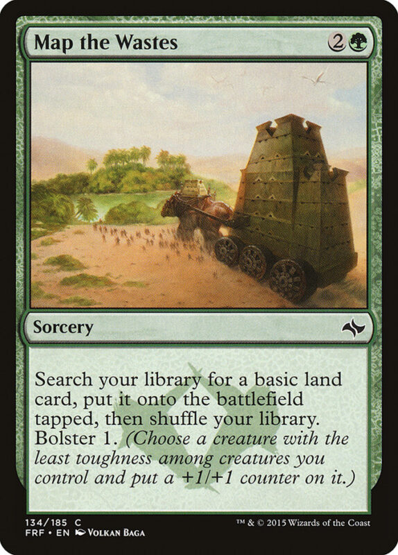 Map the Wastes — frf 134 — Magic The Gathering TCG