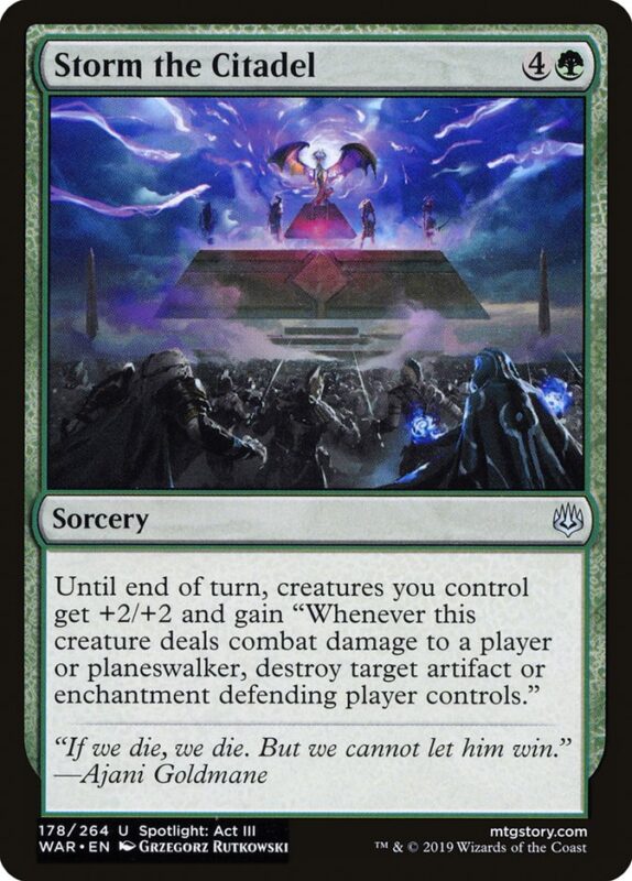 Storm the Citadel — war 178 — Magic The Gathering TCG