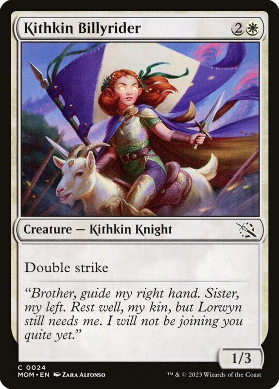 Kithkin Billyrider — mom 24 — Magic The Gathering TCG