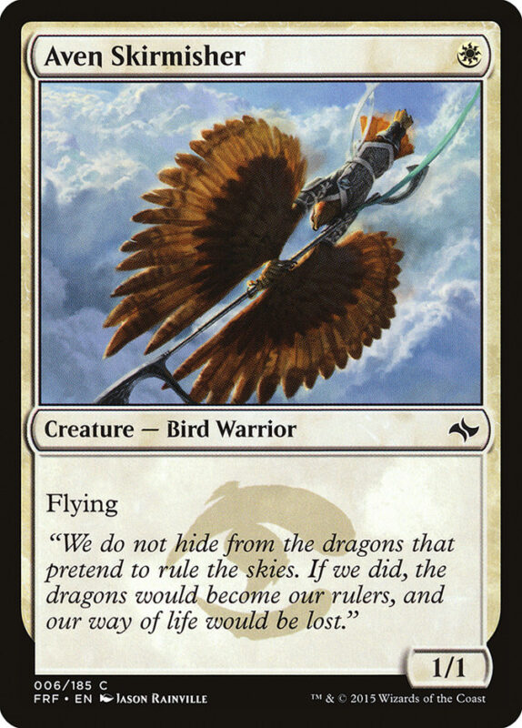 Aven Skirmisher — frf 6 — Magic The Gathering TCG