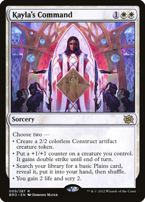 Kayla's Command — bro 9 — Magic The Gathering TCG