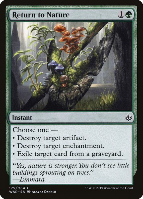 Return to Nature — war 175 — Magic The Gathering TCG