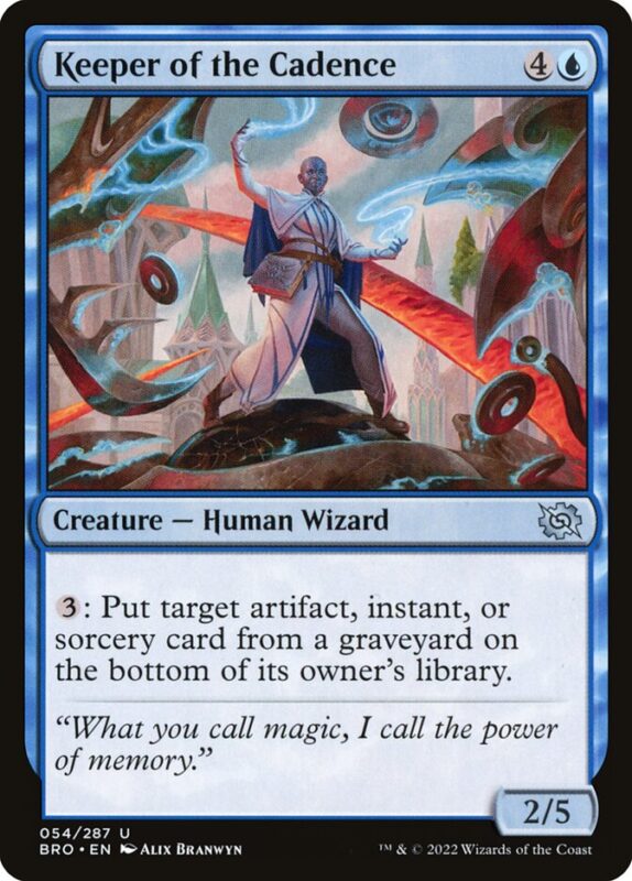 Keeper of the Cadence — bro 54 — Magic The Gathering TCG