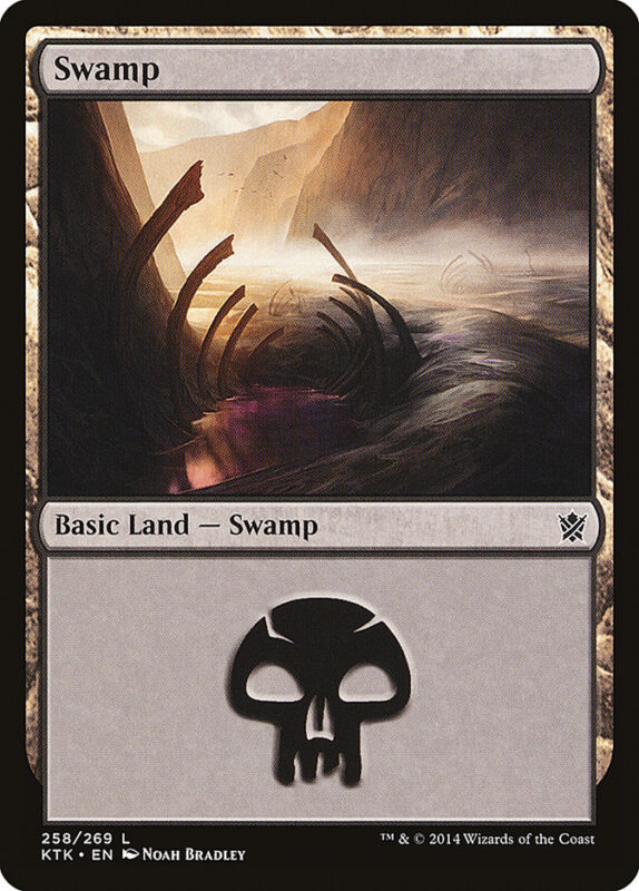 Swamp — ktk 258 — Magic The Gathering TCG